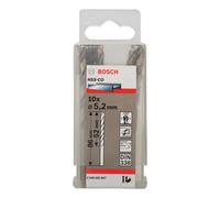 Bosch 10x PRO Stainless Steel HSS-Co Twist Drill Bit (for Steel, Stainless steel, Ø 5,20 mm, Professional Accessory Rotary Drill/Drivers)