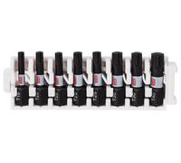 Bosch Professional Impact Screwdriver Bit Insert Pack - 25mm, T15, T20 (X2), T25 (X2), T30 (X2), T40 - Pick & Clic