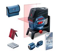 Bosch Professional Laser Level GCL 2-50 C (red Laser, Interior, w/app Function, Mount, Visible Working Range: up to 20m, 4X AA Battery, in Cardboard Box)