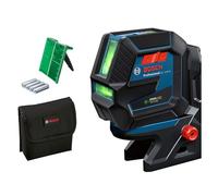 Bosch Professional Laser Level GCL 2-50 G (Green Laser, Interior, RM 10 Mount, Visible Working Range: up to 15m, 4X AA Battery, in Cardboard Box)