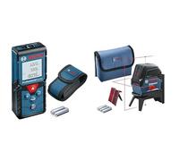 Bosch Professional laser measure GLM 40 & Bosch Professional cross line laser GCL 2-15