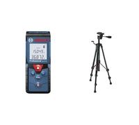 Bosch Professional laser measure GLM 40 (with memory function, measuring range: 0.15-40 m, 2 x 1.5 V batteries) + Tripod BT 150 (Height: 55 - 157 cm, thread: 1/4")