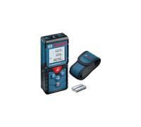 Bosch Professional laser measure GLM 40 (with memory function, measuring range: 0.15â40 m, 2 x 1.5 V batteries, protective bag)