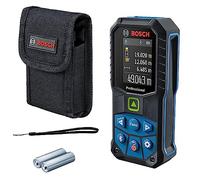 Bosch Professional Laser Measure GLM 50-27 CG (green laser, range: up to 50m, robust, IP65, data transfer via Bluetooth, 2x AA batteries, hand strap, pouch)