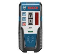 Bosch Professional Laser Receiver LR 1 (red Beam, 1 x 9V Battery, Bracket, Range: 0-200 m)
