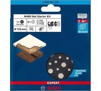 Bosch Professional M480 Starter Kit Random Orbital Sander125mm7PC 2608901202