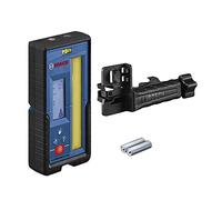 Bosch Professional Measurement Bosch Professional Laser Receiver LR 45 (red and Green Beam, RB 45 Receiver Bracket, 2 x AA Batteries, Range: up to 300 m Radius)