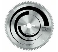 Bosch 1x PRO Multi Material Circular Saw Blade for Corded Mitre Saws (for Aluminium, Plastics, Ø mm, Professional Accessory Mitre Circular Saw)