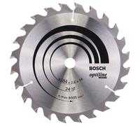 Bosch Professional Optiline Wood Circular Saw Blade - 184 X 16 X 2.6 mm, 24 Teeth