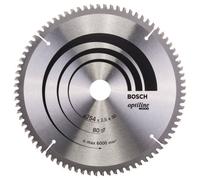 Bosch Optiline Wood circular saw blade 254 x 30 x 2.5 mm. 80 2608640437