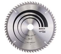 Bosch Professional Optiline Wood circ.saw blade 254 x 30 x 2.8 mm. 60 2608640444
