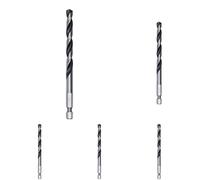 Bosch Professional PointTeQ Hex Drill Bit (for Metal, Ø: 7.0 mm, Total Length: 109 mm, ¼’’ Hex Shank, Accessory for Impact Drivers and Drill Drivers) (Pack of 5)