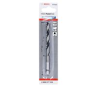 Bosch Professional PointTeQ Hex Drill Bit (for Metal, Ø: 8.0 mm, Total Length: 117 mm, ¼’’ Hex Shank, Accessory for Impact Drivers and Drill Drivers)