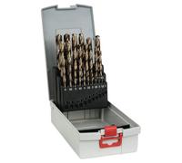 Bosch Professional Probox Metal Drill Bit Set Hss-Co, Din 338 (Cobalt Alloy), 1-13mm, 25-Piece