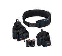 Bosch Professional ProClick tool belt kit with 1 x belt 93 (size S/M), 1 x GWT 4 bag, 1 x GWT 2 bag, 2 x ProClick Holders