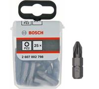 Bosch Professional PZ2 25mm Extra Hard S/driver Bit TicTac Box-Pck 25 2607002798