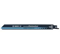 Bosch Professional Reciprocating Saw Blade S 1022 EHM Endurance for Stainless Steel (for stainless steel, 200 x 19 x 1 mm, accessories for reciprocating saws)