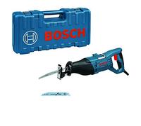 Bosch Professional Reciprocating Saw GSA 1100 E (240V, 1.100W, incl. 1 x reciprocating saw blade S 2345 X, 1 x reciprocating saw blade S 123 XF, Carrying Case)