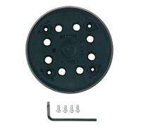 Bosch Professional Sanding Pads (Ø 125 mm, Medium Hard, with Hook and Loop System, Accessories for Random orBit Sander PEX 270 A/PEX 270 AE)
