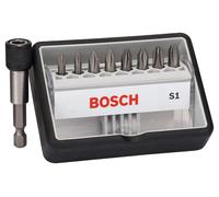 Bosch Professional Screwdriver Bit Set S2 Extra Hard 25mm 8+1 Pieces