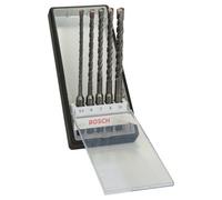 Bosch Professional Sds Plus-5 Hammer Drill Bit Robust Line Set - 5Pcs (5.5, 6, 7, 8, 10 X 165mm)
