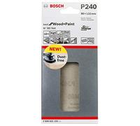 Bosch Professional Set of 10 Sanding Sheets M480 Best for Wood and Paint (Wood and Paint, 80 x 133 mm, grit G240, Accessories for Orbital Sanders)