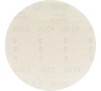 Bosch Professional Set of 50 Sanding Sheets M480 Best for Wood and Paint (Wood and Paint, Ø 125 mm, grit P240, Accessories for Random Orbit Sander)
