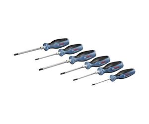 Bosch Professional six-piece Torx Screwdriver Set (Torx, S2 Steel)