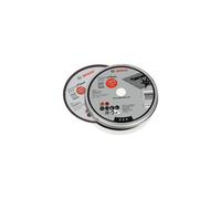 Bosch Professional 10 x Cutting Discs for Inox Rapido WA 60 T BF (for Stainless Steel, Ø 125 mm, Straight, Accessories for Angle Grinders), white, 125mm x 1mm x 22.23mm, 2608603255