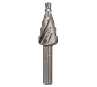 Bosch Professional Step Drill Bit Hss-Tin 4-12mm, 6.0mm, 65mm