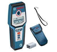 Bosch Professional Stud Finder GMS 120 (Max. Detection Depth Wood/Magnetic Metal/Non-Magnetic Metal/Live Cable: 38/120/80/50 mm, in Cardboard Box)