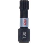 Bosch Torx Screwdriver Bits T30 – Impact Control Torsion, 25 mm – Pack of 25