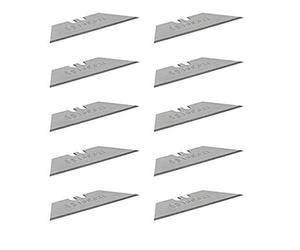 Bosch Professional Ten Replacement Blades for Folding Knife (incl. Trapezoid Blades, one-Hand Dispenser, Safety Transport Box)
