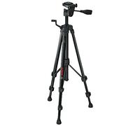 Bosch Professional 0601096B00 Tripod for Lasers and Levels BT 150 (Height: 55 - 157 cm, Thread: 1/4"), Blue, 10.8 cm*58.8 cm*11.6 cm