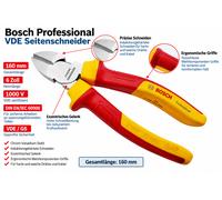 Bosch Professional VDE Electric Side Cutters 160 MM 1000 V din En IEC 60900