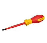 Bosch Professional VDE SL/PZ2x125 Screwdriver (Certified up to 1,000 V, Insulated Thermoplastic Elastomer (TPE))