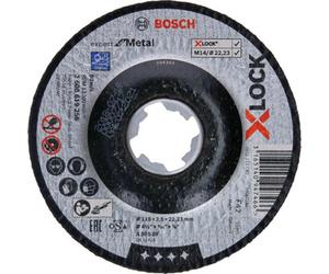 Bosch Professional X-Lock Expert Depressed Cutting Disc For Metal - 115X2.5X22.23 A 30 S Bf