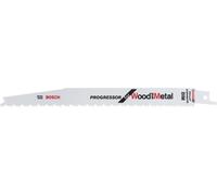 Bosch 5x Multi Material S3456XF Reciprocating Saw Blade | for Wood with hard nails, Construction wood, Length 200 mm, Professional Accessory Reciprocating Saw