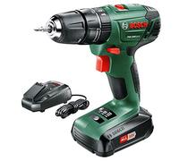 Bosch PSB 1800 LI-2 Cordless Lithium-Ion Hammer Drill Driver Featuring Syneon Chip Technology (1 x 18 V Battery, 1.5 A)