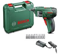 Bosch PSR SELECT 3.6v Cordless Screwdriver Set 1 x 1.5ah Integrated Li-ion Battery Charger Case