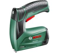 Bosch Home and Garden Cordless Tacker PTK 3,6 LI (integrated rechargeable battery, 3.6 V, 30 impacts/min, in carton packaging)