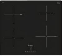 Bosch PUE611BF1B - Black 59cm Electric Induction Hob - 4 Zones - 13amp Plug In