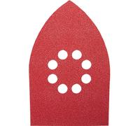 Bosch Punched Hook and Loop Multi Sanding Sheets 100mm x 170mm 40g Pack of 5