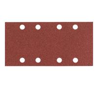 Bosch Punched Hook and Loop Sanding Sheets 93mm x 186mm 120g Pack of 10