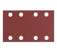Bosch Punched Hook and Loop Sanding Sheets 80mm x 133mm 60g Pack of 10
