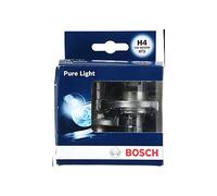 BOSCH PURE LIGHT H4 12V 60/55W HEADLAMP BULBS TWIN PACK