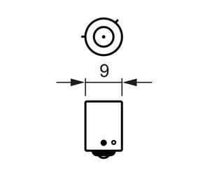 Bosch Pure/Lt H21 12V 21W Bay9S Trade Pk Part No - 1987302264