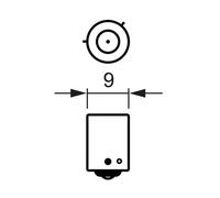 Bosch Pure/Lt H21 12V 21W Bay9S Trade Pk Part No - 1987302264 - Pack of 10