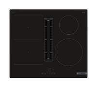 Bosch Serie 4 PVS611B16E hob Black Built-in 59.2 cm Zone induction hob 4 zone(s) Built-in hood