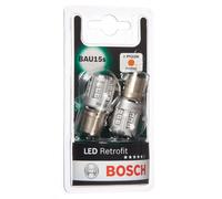 Bosch PY21W 12V 1W LED Retrofit Car Indicator Bulbs Twin Pack